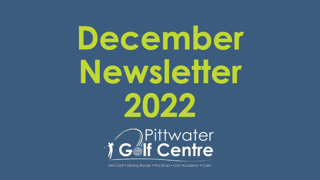 December Newsletter 2022 – the perfect gifts for any golfer this Christmas!